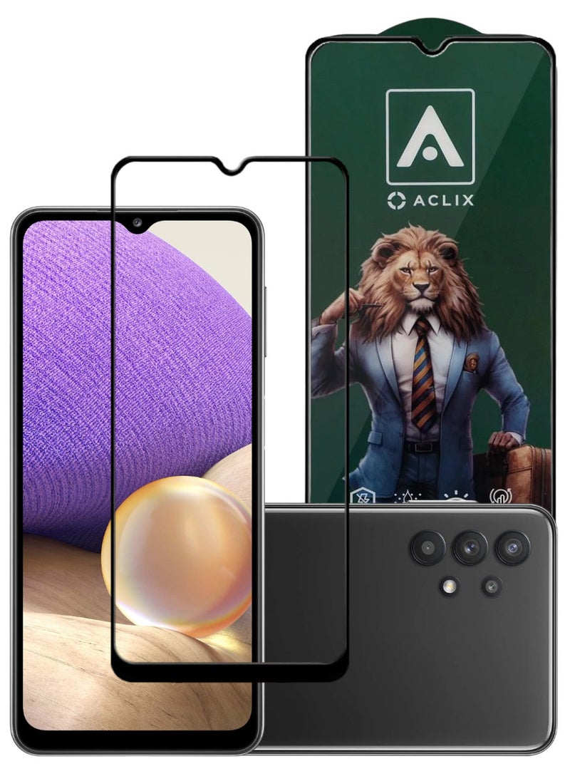 ACLIX Antistatic ESD Dustproof Premium Quality High Definition Tempered Glass Screen Protector Designed For Samsung Galaxy A32 5G - Image 1