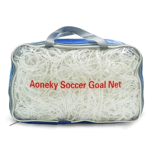 Aoneky Soccer Goal Net - 24 x 8 Ft - Full Size Football Goal Post Netting - NOT Include Posts (24 x 8 Ft - 3 mm Cord) - Image 4