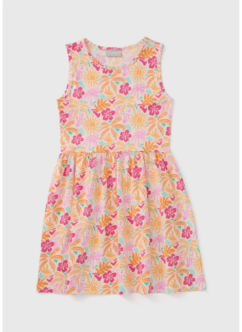 Matalan Girls Multicolour Jersey Dress