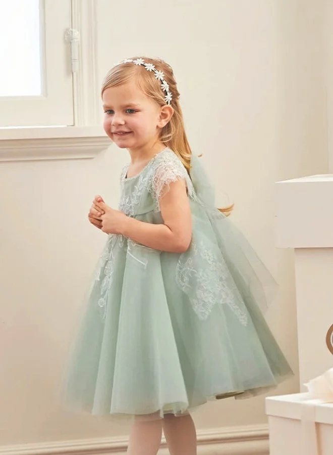 ديف اند بيلا فستان دانتيل أخضر