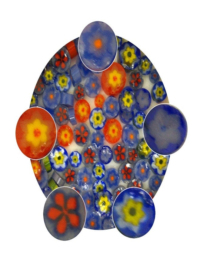 Delphi Glass Flower Millefiori Assortment - 96 Coe - Image 1