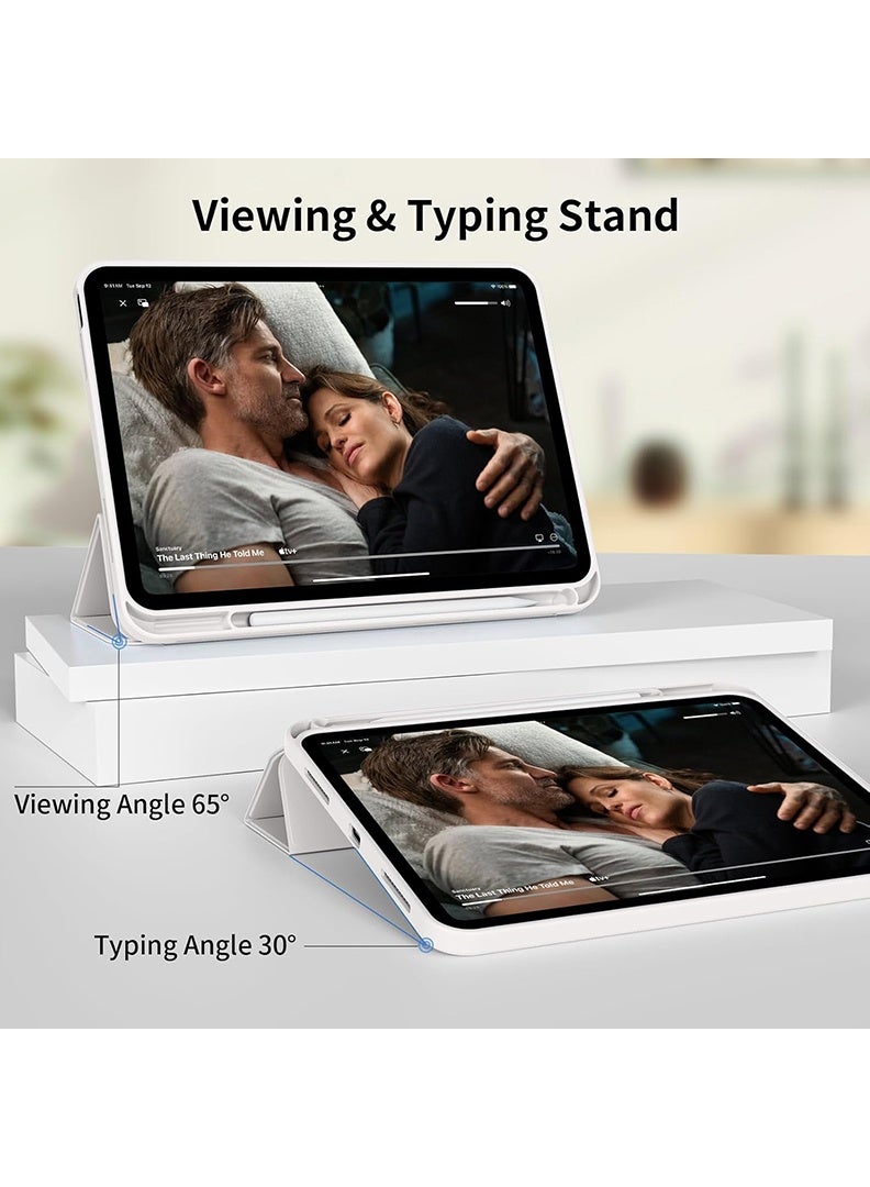 Theodor Slim Smart Case for iPad 11th Gen A16 (2025) 11" & 10th Gen (2022) 10.9"– Lightweight Protective Cover with Pencil Holder, Auto Sleep/Wake, Soft TPU Back – Grey - Image 5