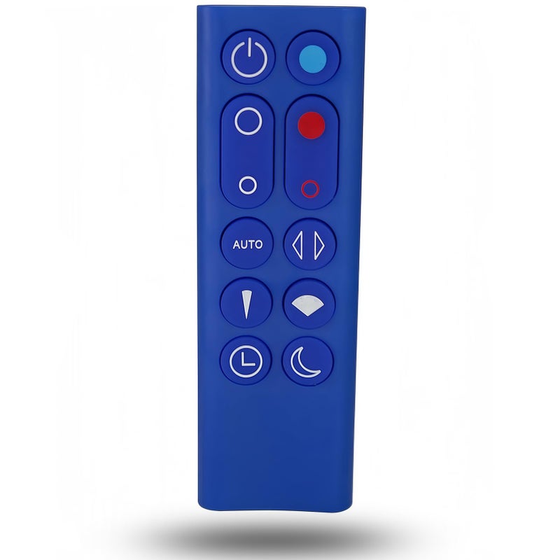 Replacement Remote Control Compatible for Dyson HP02 HP03 Pure Hot Cool Air Purifier Heater HeatCool Fan Blue