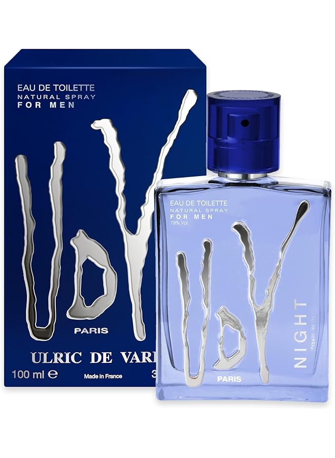 أولريك دي فارينز نايت للرجال أو دي تواليت 100 مل - Image 1