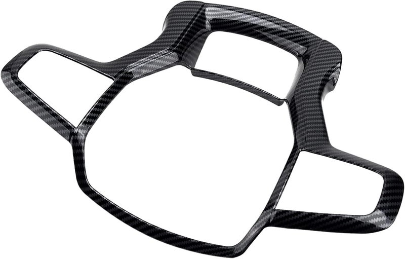 DEMULAX Carbon Fiber Steering Wheel Trim for Chevrolet Blazer - Image 1