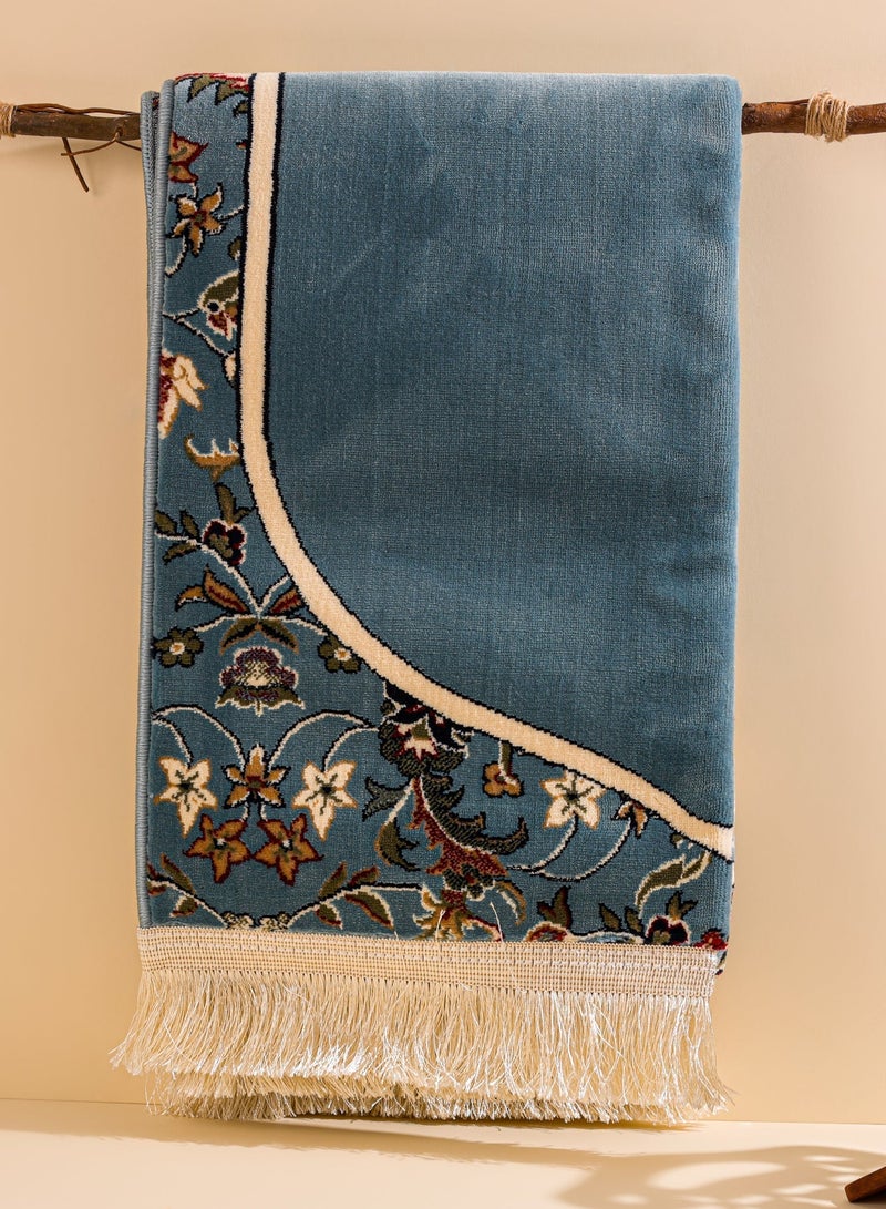 سجادتي سجادة صلاة المحراب من سجادتي مبطنة مستوحاة من محراب إمام الحرم تمنحك إحساس الطمأنينة مقاس 70×110 سم - Image 5