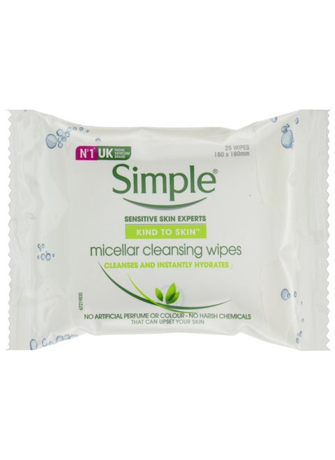 Micellar Cleansing Wipes 25 S