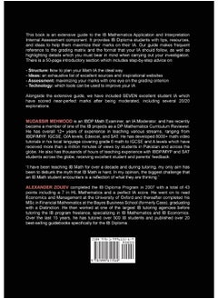 IB Math AI [Applications and Interpretation] Internal Assessment: The Definitive IA Guide for the International Baccalaureate [IB] Diploma