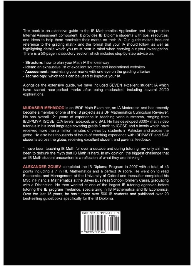 null - IB Math AI [Applications and Interpretation] Internal Assessment: The Definitive IA Guide for the International Baccalaureate [IB] Diploma - Image 1