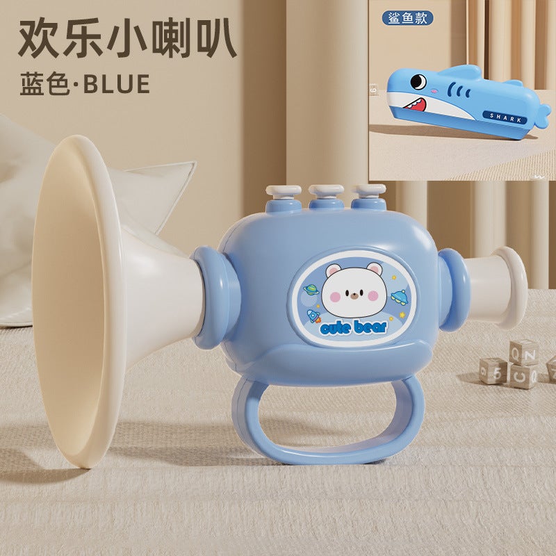 Baby Toy Musical Instrument - Blowable Whistle, Harmonica & More for Ages 0-3