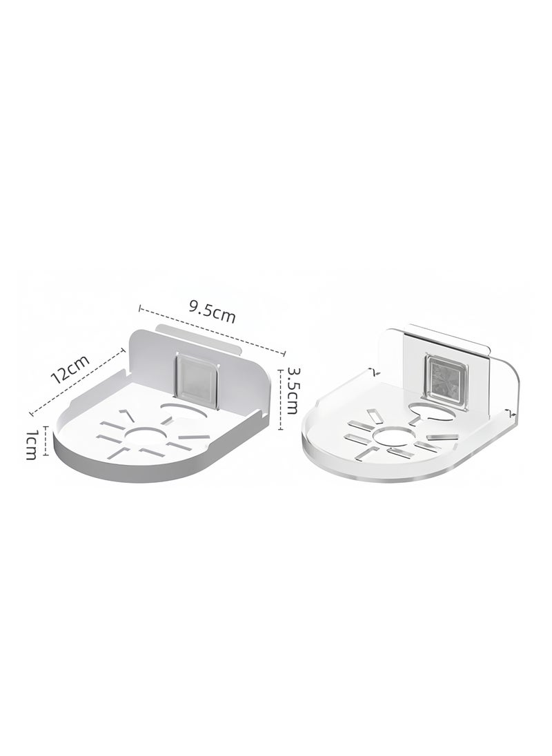 Fasola 3 Set of Camera Shelf for Security Cameras, ABS Wall Camera Holder for Baby Monitors, Speakers, Universal Surveillance Cameras Holder  - Image 2