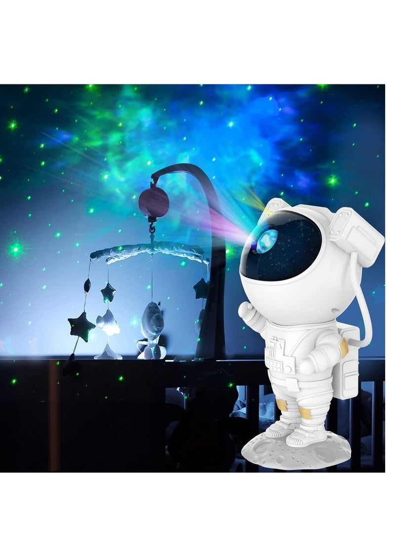 ELTRAZONE Astronaut Star Projector Night Lights, Kids Room Decor Aesthetic,Astronaut Nebula Galaxy Projector Night Light,Remote Control Timing and 360°Rotation Magnetic Head,Lights for Bedroom,Gaming Room Decor - Image 2
