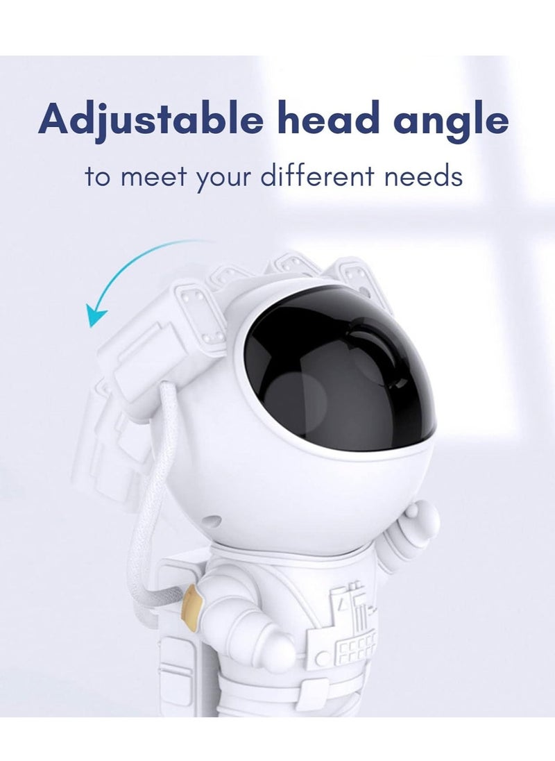 ELTRAZONE Astronaut Star Projector Night Lights, Kids Room Decor Aesthetic,Astronaut Nebula Galaxy Projector Night Light,Remote Control Timing and 360°Rotation Magnetic Head,Lights for Bedroom,Gaming Room Decor - Image 5