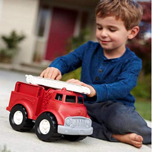 Goyal'S No Metal Axle, No Nut Used, No Sharp Edges Fire Brigade Toy Vehicle With Fire Rescue Ladders Safe Toy For Kids (Red) - Image 5