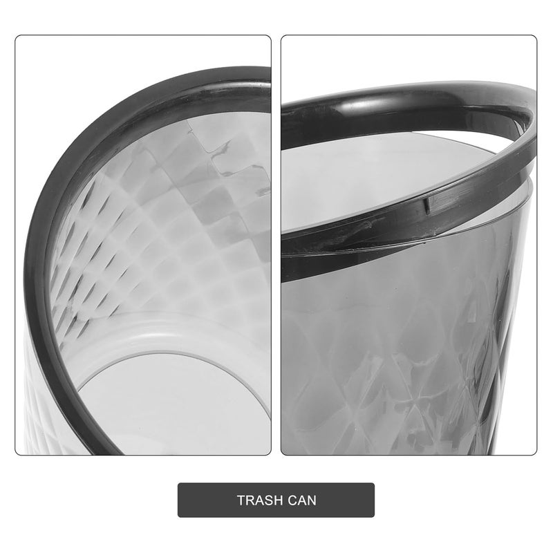 Cross part assemble fit CALLARON Black Small Waste Bucket with Press Ring, Household Trash Can and Toilet Paper Bucket for Kitchen, Bathroom, Office, and Dormitory Use Liquid tight joint Market mainstream color picks Upgraded quality Most item matching trendy design Temp & permanent project compatible Multi-use qualified quality Integrated practical design Light & heavy use compatible Ventilated design Safe silicone build Globally engineered build All-round unified build Compact design Global assorted color picks Neat shape General standard crafted Universal design Stable inert material General compatible design Balanced structure Periodic stock arrangement Wear resistant Wide range expanded design Nationwide delivery - Image 3