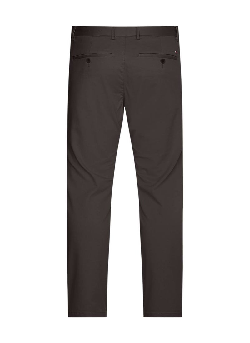 TOMMY HILFIGER Men's Bleecker Stretch Cotton Chinos - Cotton, Black  - Image 2