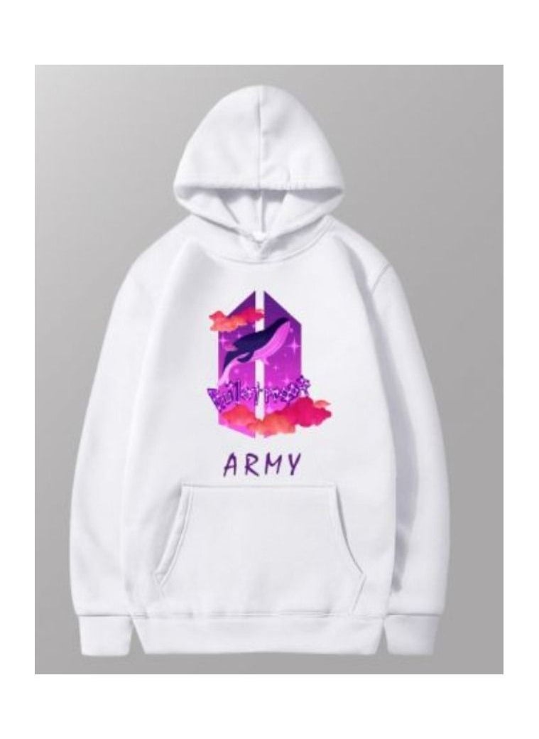Generic - Sweater Top BTS - We Are Bulletproof The Eternal Army Logo Essential - Hoodie A - Image 1