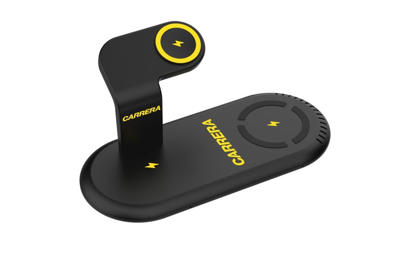 CARRERA 22.5W 3 in 1 Magnetic Wireless Charger Stand CWC-233, 15W Fast Charging for Phone, 5W for Earbud, 2.5W for Watch, Type C Cable Included, Multi-Device Compatible - Image 1