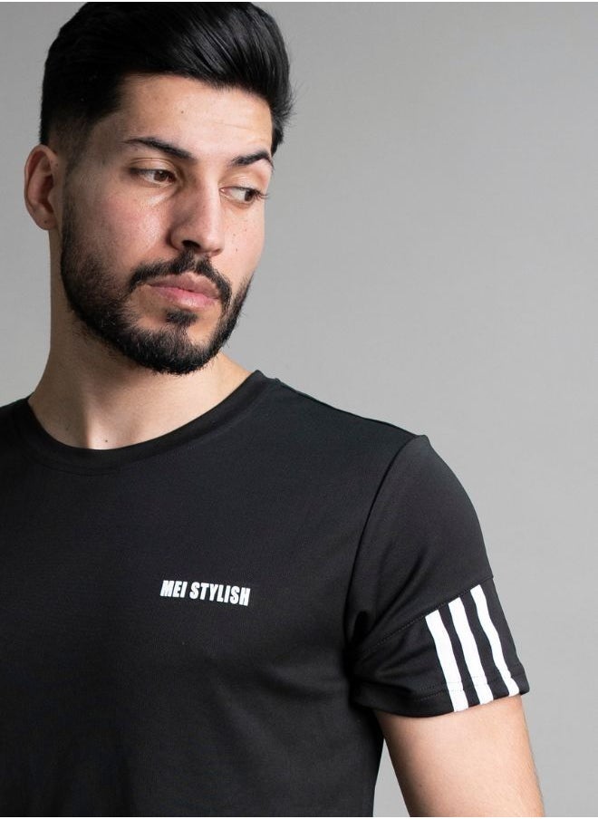 Mei Stylish - Men Activewear T-Shirt and Shorts Set Suitable for Indoor and Outdoor - Image 1