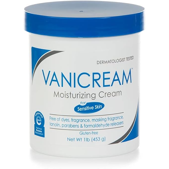 Vanicream Moisturizing Skin Cream, 16 Ounces - Image 1