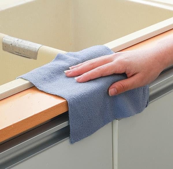 Voroly Microfiber Cleaning Cloth Reusable Roll Pre-Cut Tear Away for Kitchen Car Wipes Dusting Cloth (Multicolor, 20PCS-ROLL) - Image 3