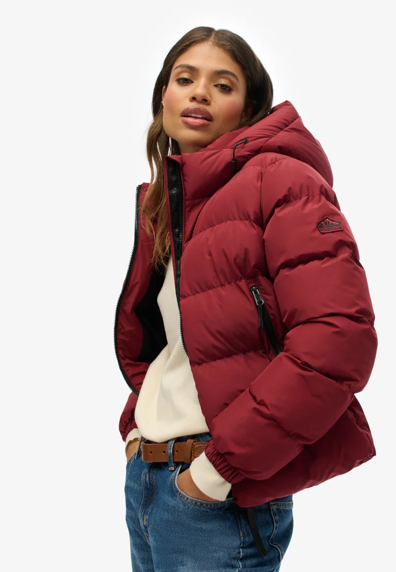 Superdry  Hooded Sports Puffer Jacket for Women | Best Price UAE