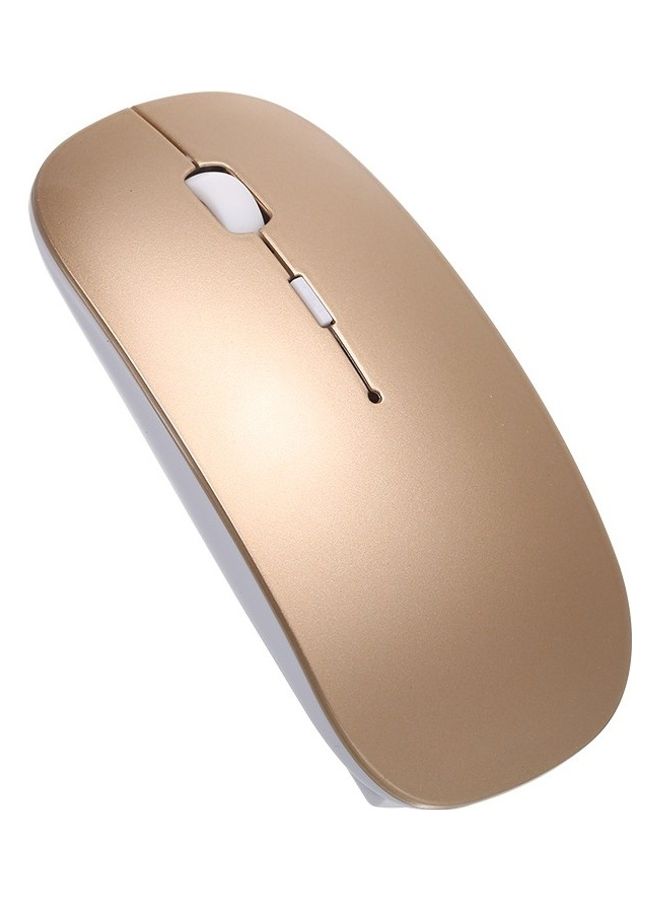 Loquat Wireless Mouse Portable Gold - Image 5