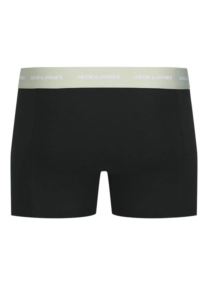 JACK & JONES 3 Apck Jactom Bamboo Logo Band Briefs