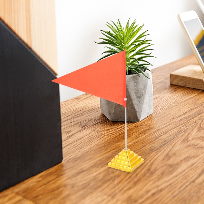 60 Pcs Flag Brackets Desktop Flag Pole Holders for Negotiation Flag Holders - Image 4