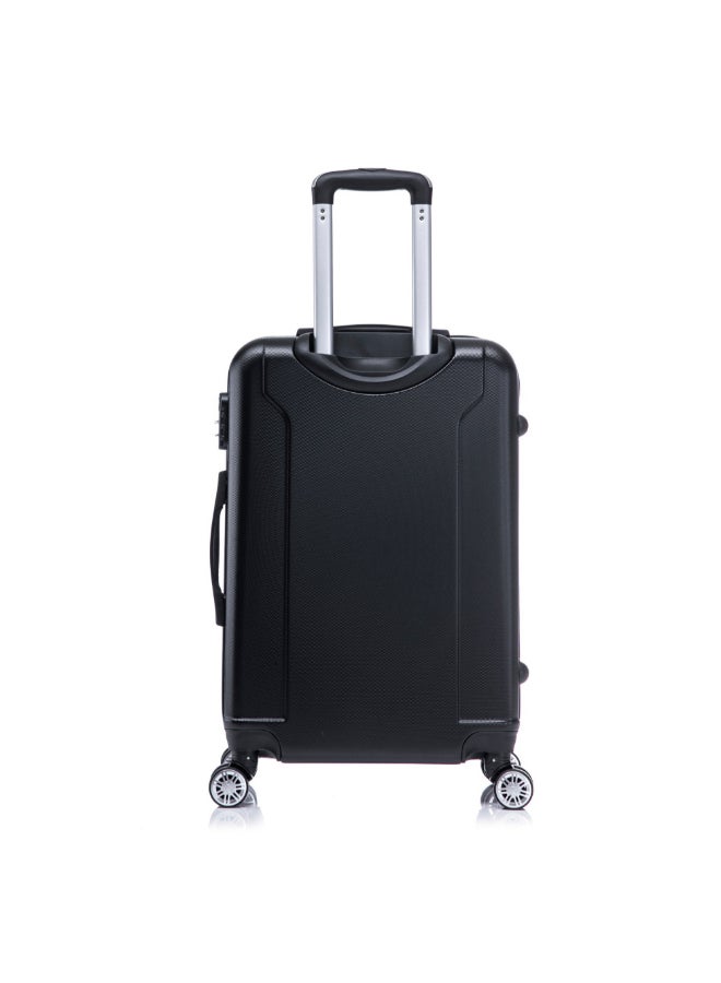 TUCCI 3-Piece Lustria Hardside Luggage Trolley Set Black 76 x 29.5 x 48 cm T0809-BK - Image 4