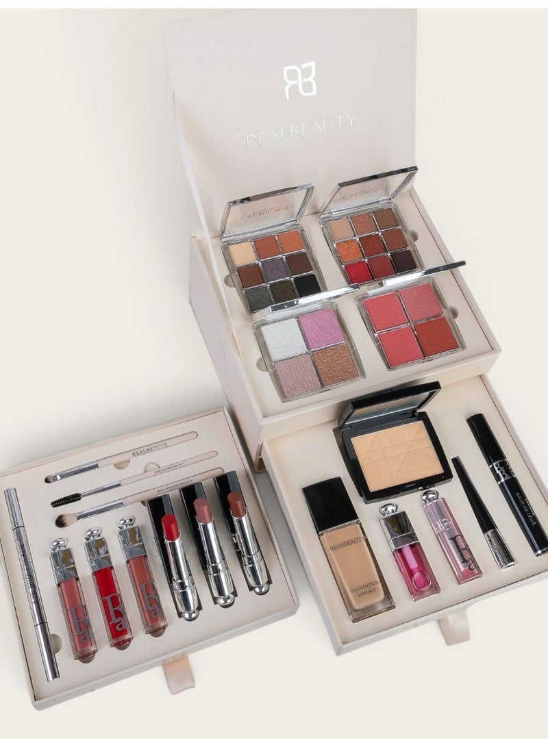 REAL BEAUTY Makeup Kit All Beauty Products In One Box - Image 3