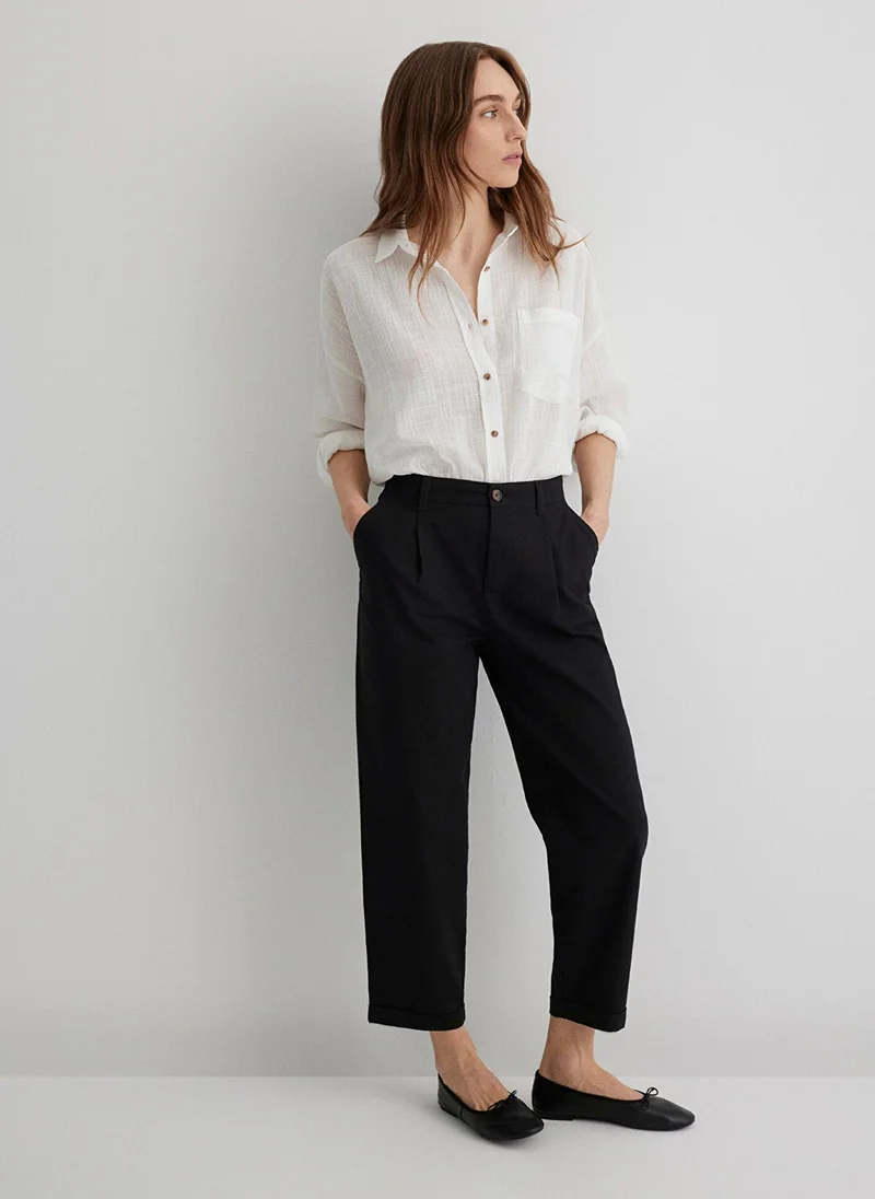 مافي Beige Shirt