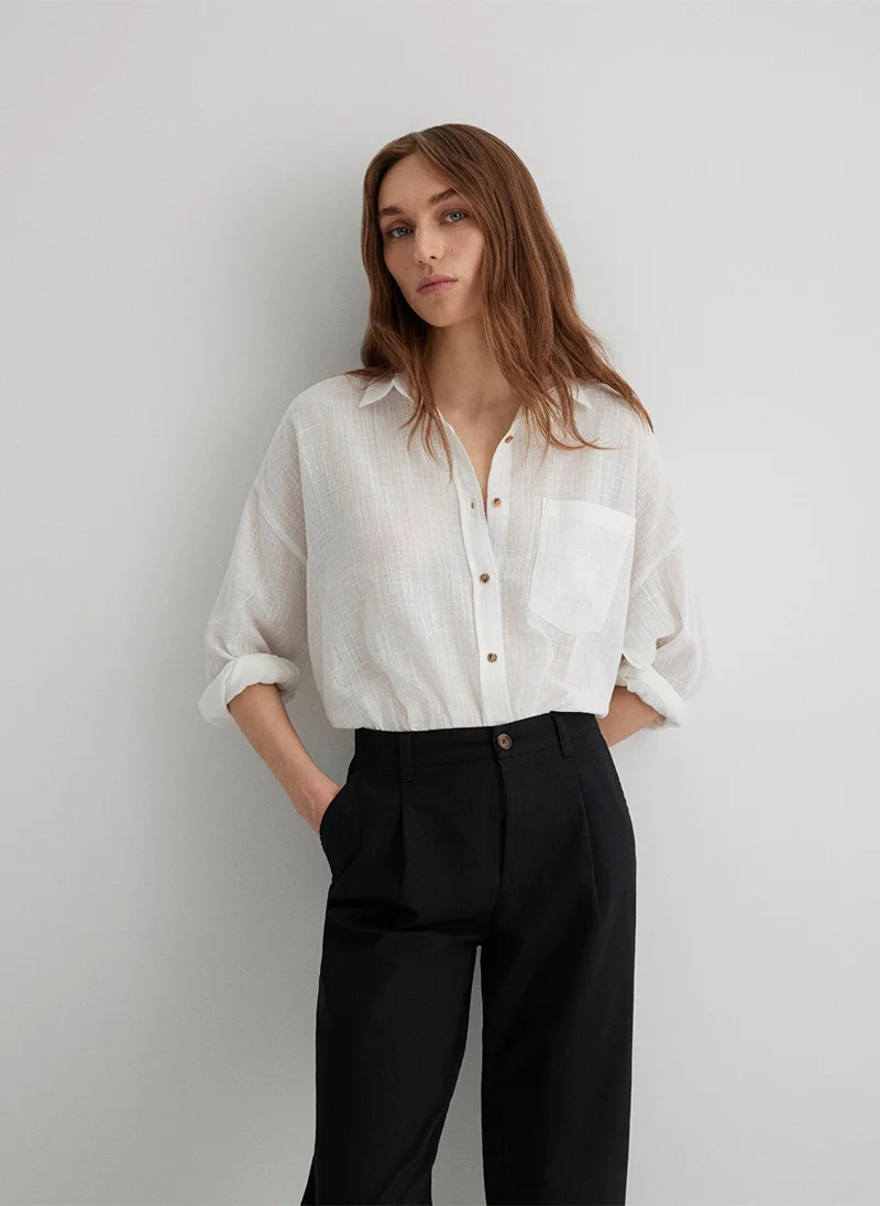 MAVI Beige Shirt