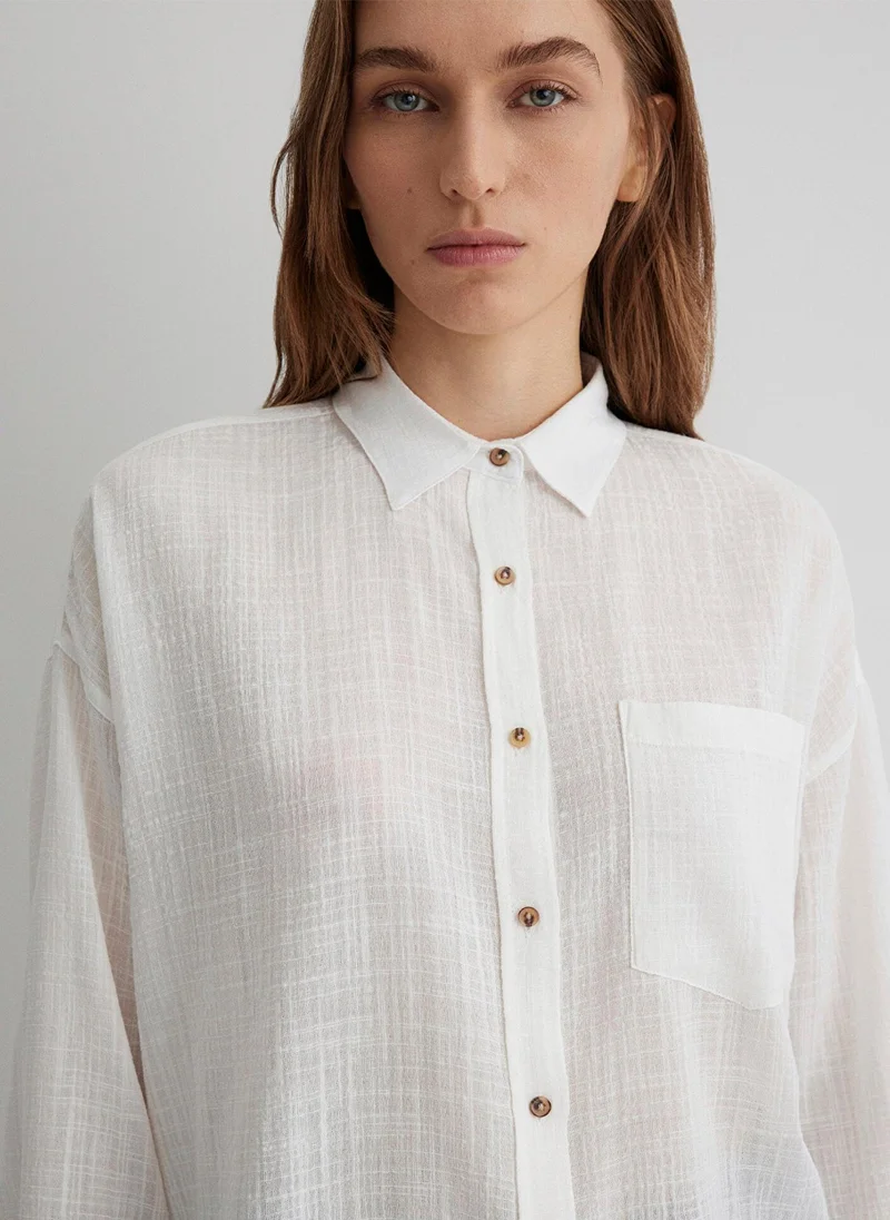 مافي Beige Shirt