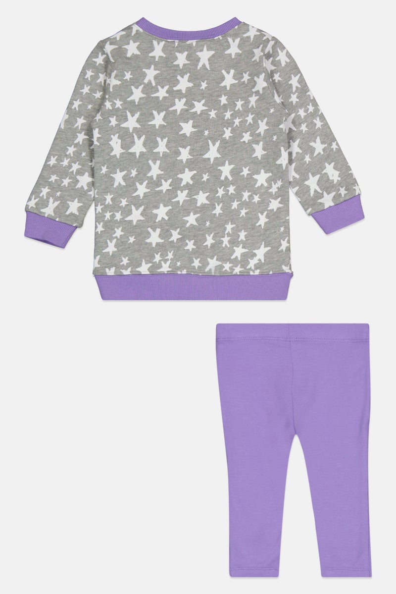 Converse x All Star Toddlers Girl 2 Pieces Graphic Print Tops And Bottom Set, Multicolor - Image 2