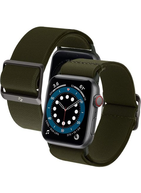 Lite Fit Band for Apple Watch Band Series 8 / 7 (41mm), Series 6/SE/5/4 (40mm) and Series 3/2/1 (38mm) - Khaki