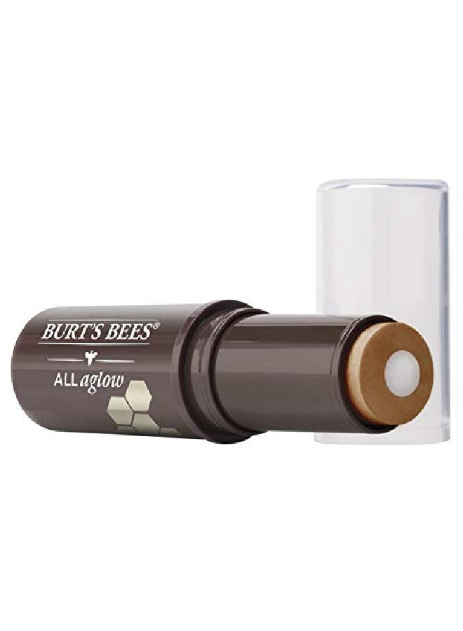 Burt's Bees 100% Natural All Aglow Bronzer Stick Golden Shimmer 0.3 Ounce - Image 4