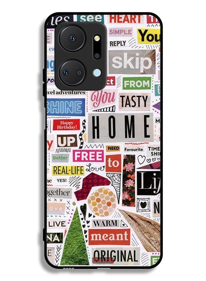 Tolwak Honor X7a Protective Case Cover Meant Original Stickers - Image 2