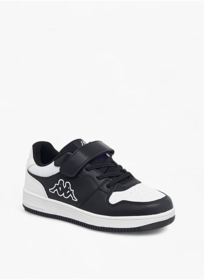 Kappa Boys Logo Detail Sports Shoes With Hook And Loop Closure  - Image 1