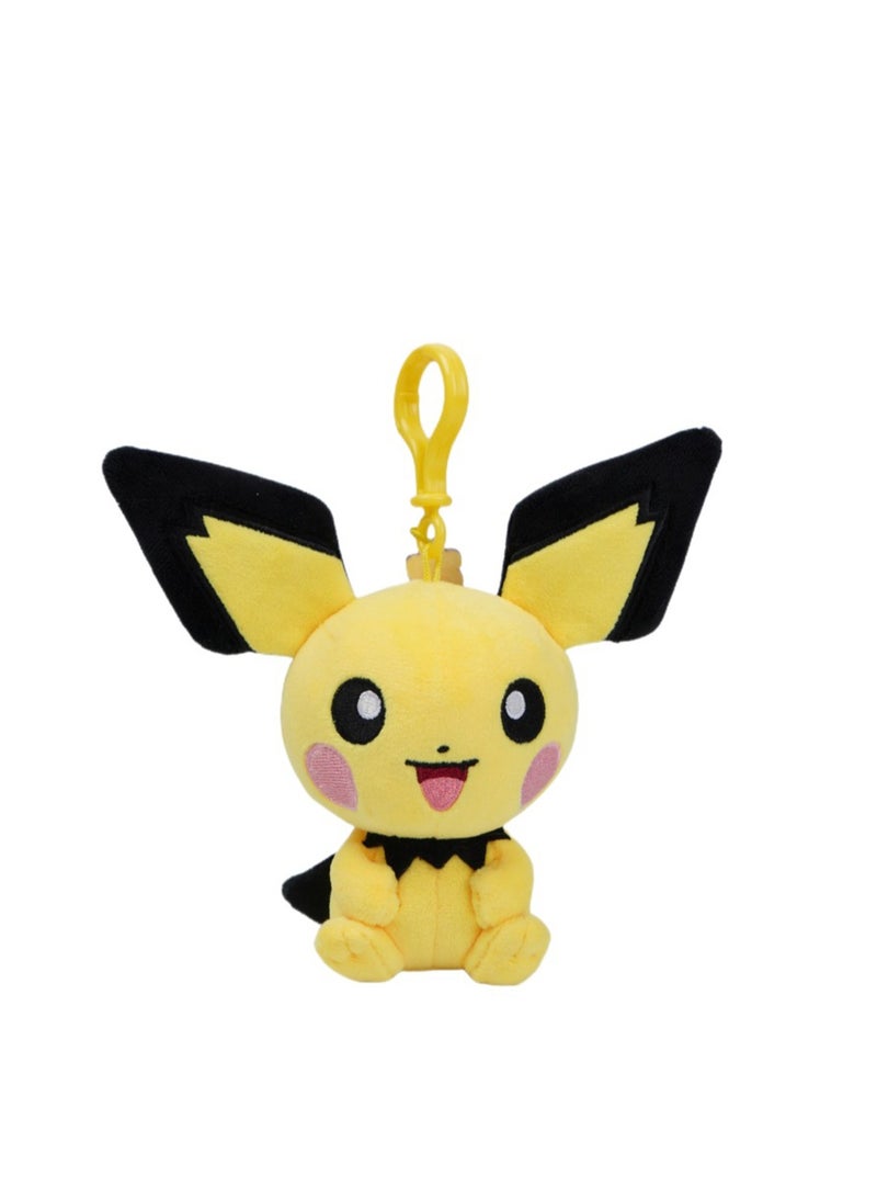 Creative Cute Plush Keychain Cute Backpack Pendant Suitable For Wallet Key Ring Decoration（10cm ）  - Image 1