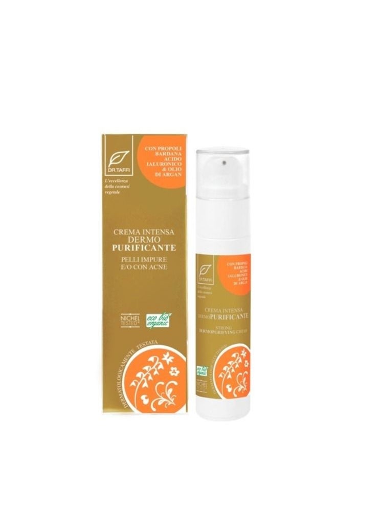DR.TAFFI - Dr Taffi Natural Purifying face cream for acne and oily skin reduce redness,purify skin from impurities and close dilated skin pores 30ml - Image 1