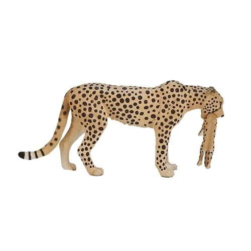 MOJO Cheetah (Female) with Cub Realistic International Wildlife Toy-Replica Hand Painted Figurine, Mixed (387167) - Image 4