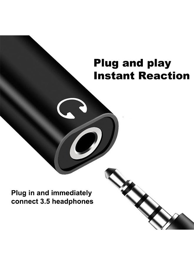 USB C to 3.5MM Audio Adapter, USB C Headphone Adapter Audio USB Type C 2 in 1 Charging Cable 3.5mm AUX Jack  - Image 4