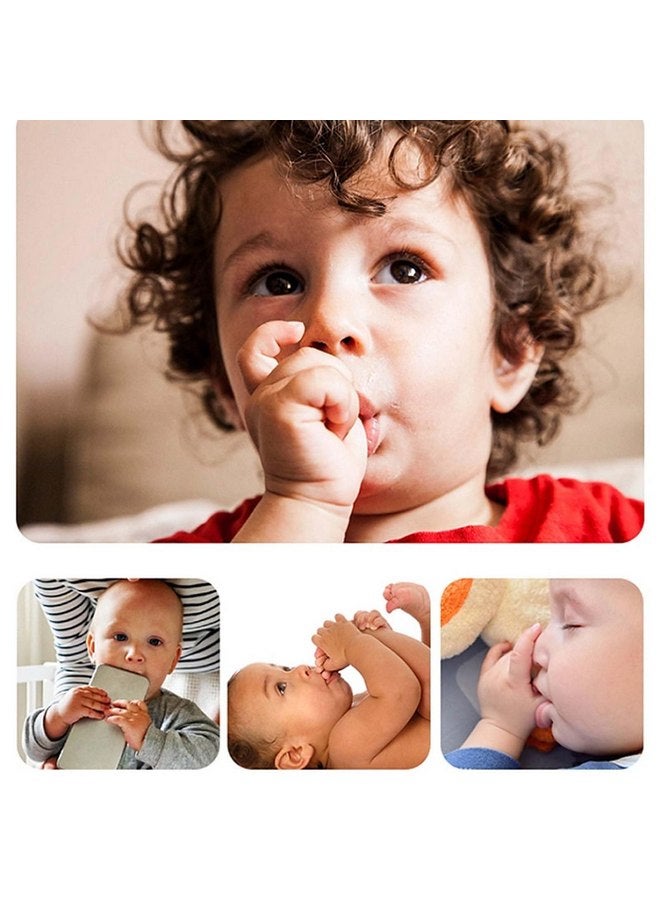 Cuxnoo Baby Teethers for 3+ Months Infants Sucking, Food Grade Silicon Astronaut Styling Teething Toy, BPA Free - Image 4