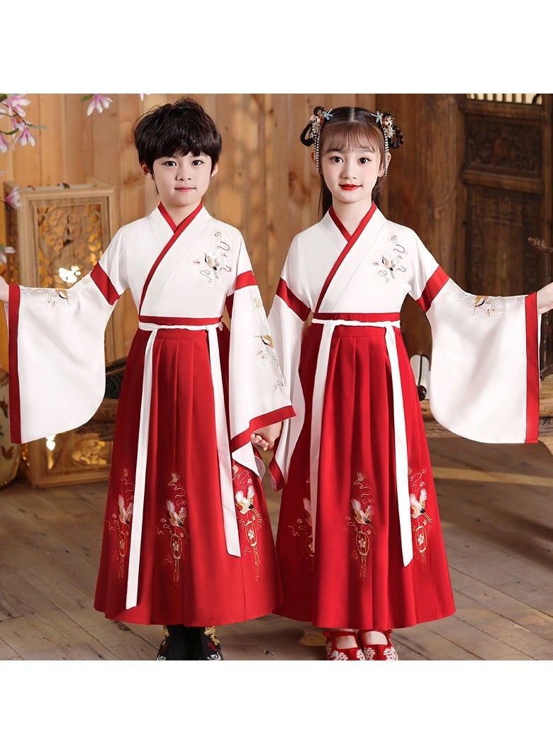 general Traditional Girl's Ancient Hanfu Costume - Elegant Princess Performance Dress for Stage, Cosplay & Cultural Events - Image 1