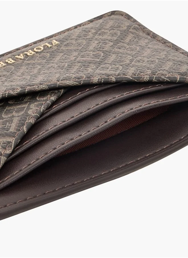 فلورا بيلا من شو إكسبرس Womens Monogram Print Cardholder