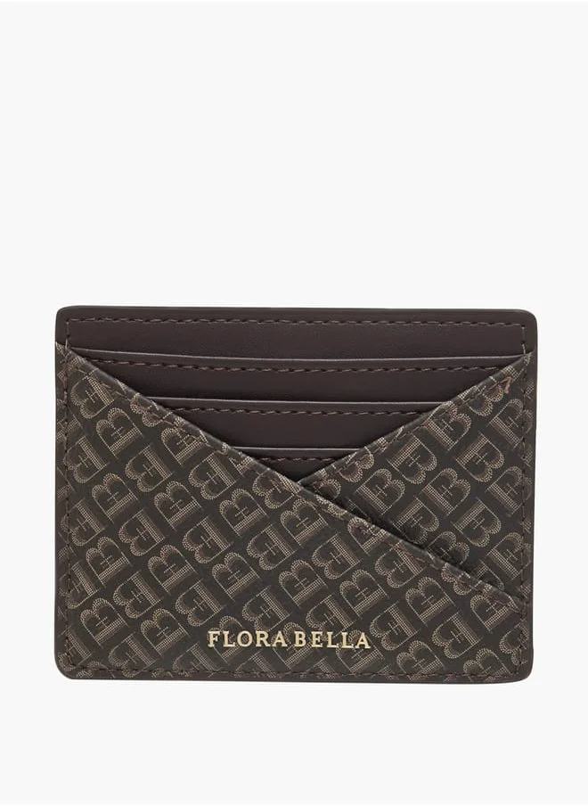 فلورا بيلا من شو إكسبرس Womens Monogram Print Cardholder