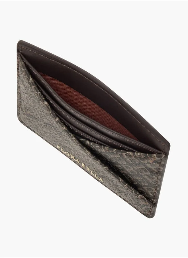 فلورا بيلا من شو إكسبرس Womens Monogram Print Cardholder