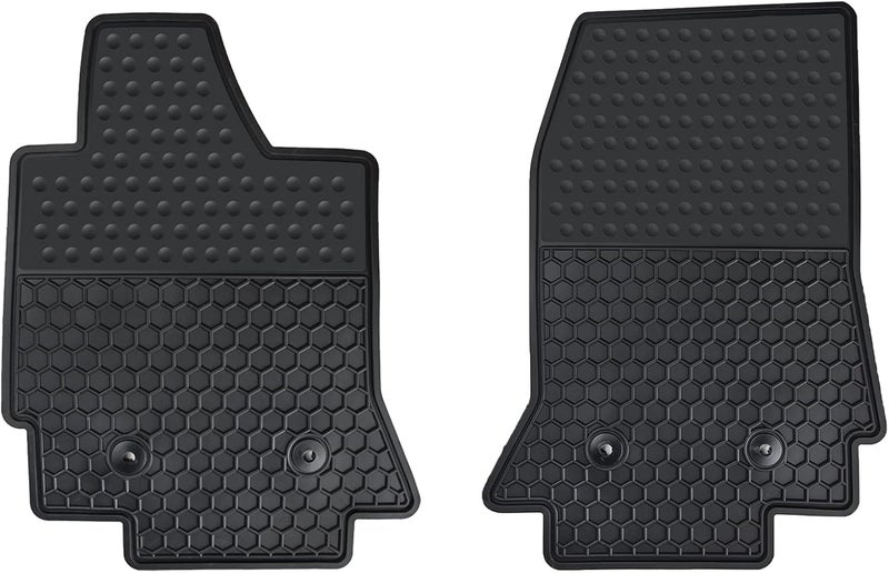 Matericuo Custom Fit Car Floor Mats for C7 Corvette 2014-2019 - Heavy Duty Rubber, All Weather Protection - Image 1