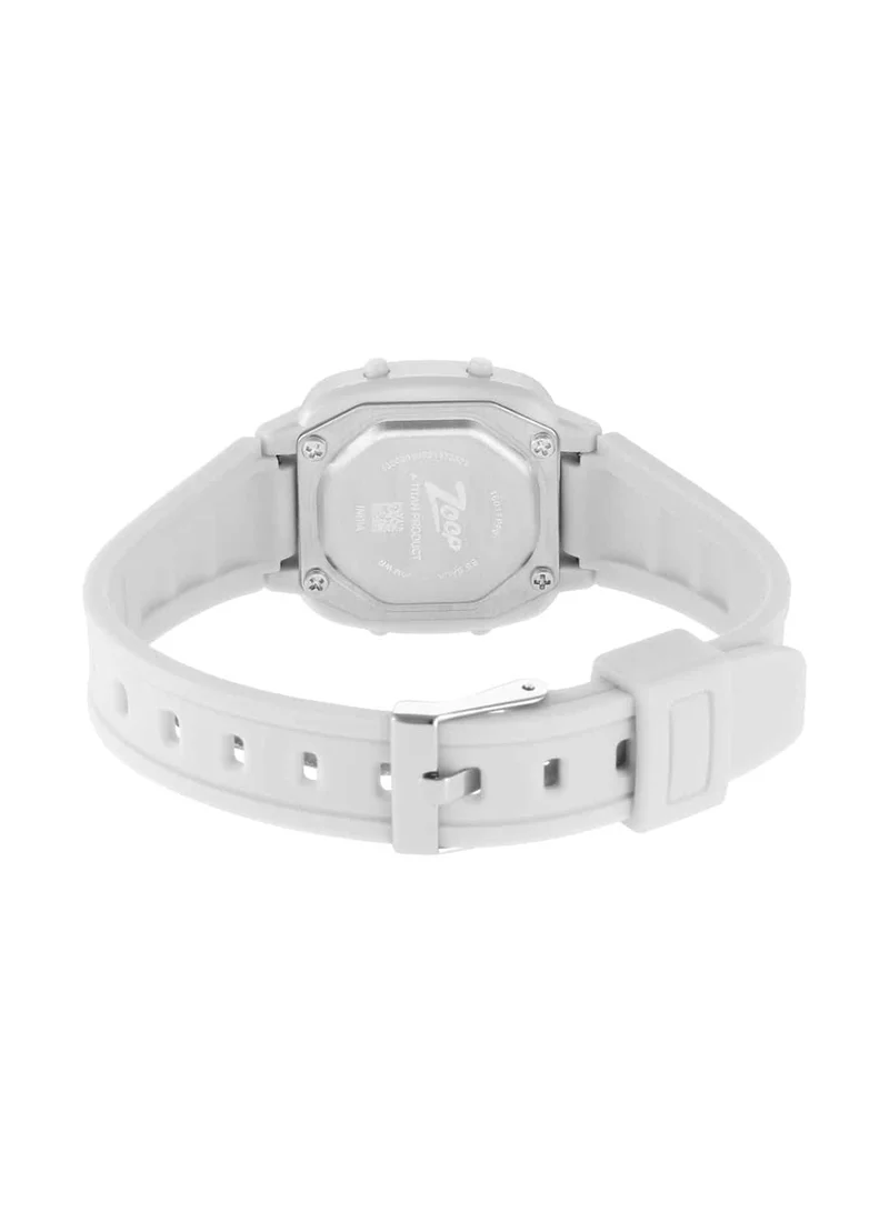 Zoop Kids Unisex Digital Round Shape Plastic Wrist Watch 16017PP01 - 32.45 Mm